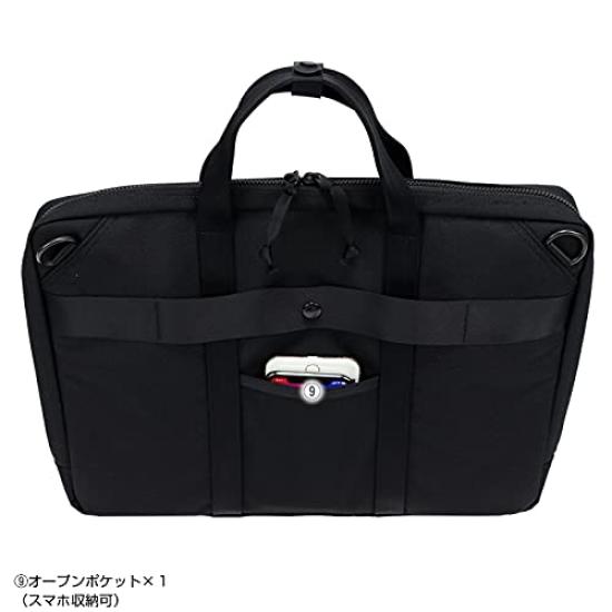 Yoshida Interactive Briefcase Business Bag [Porter] & Co. 2-Way 536-17049 (BLACK)