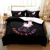 Fashion Cartoons Game Gamesolotl Axolochi Bedding Set Printed With Pillowcase Duvet Cover Soft Queen King Size Bedclothes Home