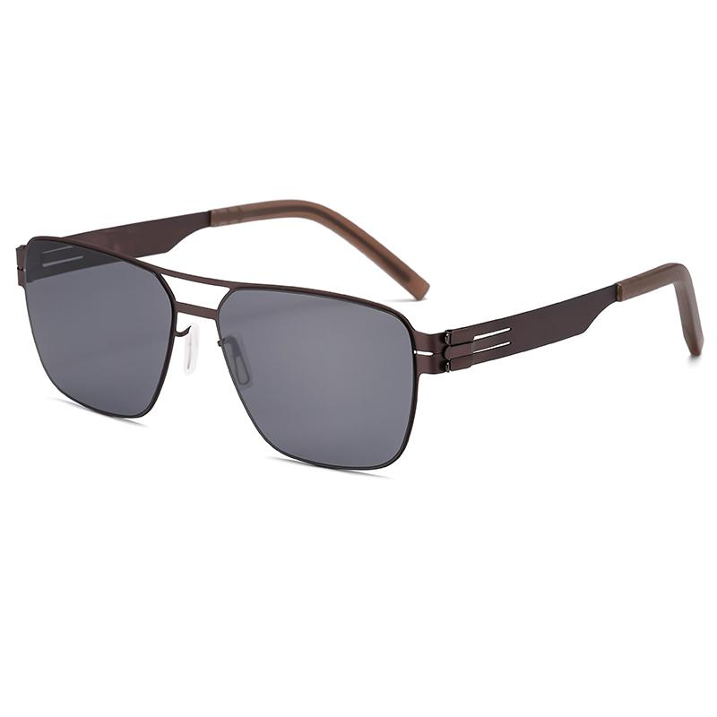 ELIAS-1 Germany Design Sunglasses Men Ultralight Stainless Biological Steel Classic Sunglass Women Outdoor Driving Sun Glasses