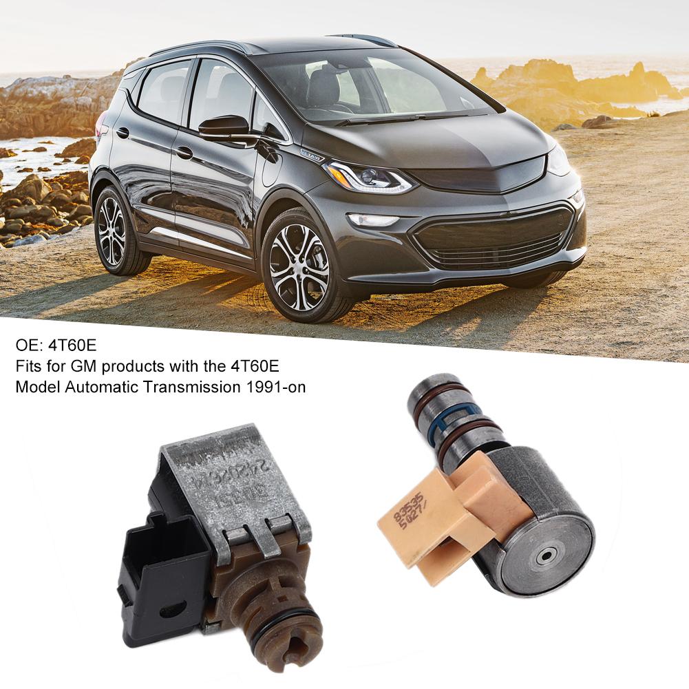 4pcs Transmission Gearbox Solenoid Valve 4T60E  Fits for GM Products 1991on