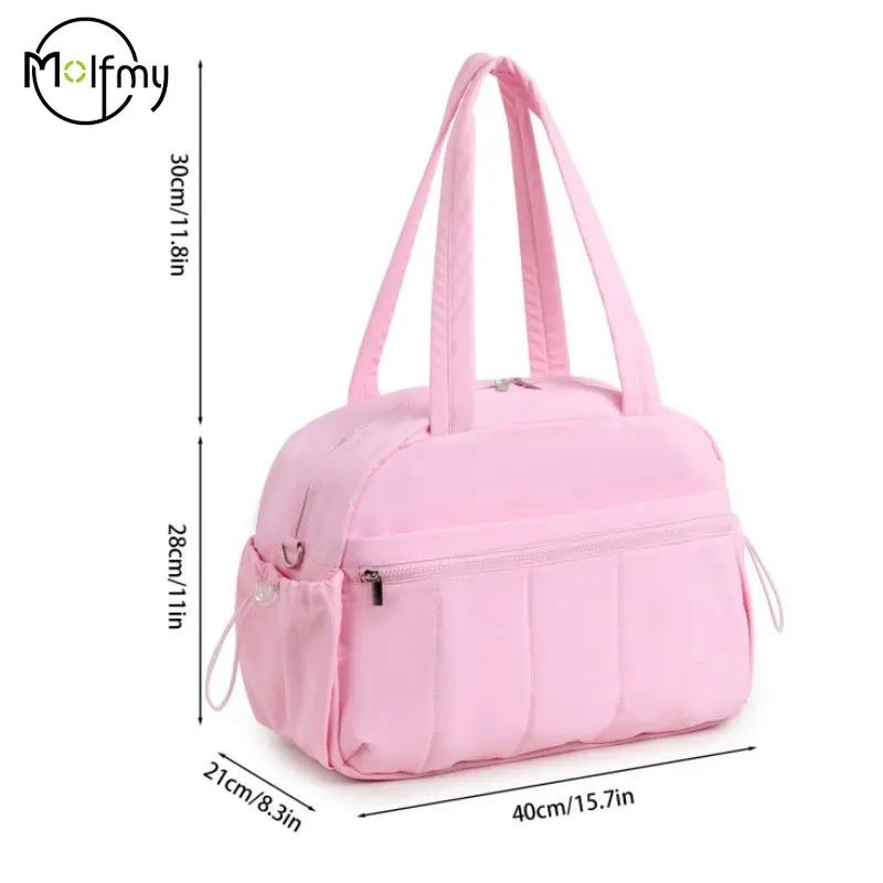 Women's Travel Duffel Bags Large-capacity Gym Bag with Wet Pocket Carry on Waterproof Weekender Handbag Toiletry Bags