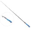 Ultralight Carbon Fishing Rod Protable Telescopic Sea Pole Fishers Tackle Blue Handle 1.2m