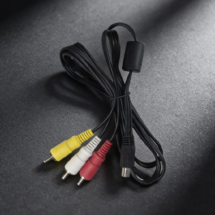 120cm USB to 3RCA Cable for Cameras to Enjoy Movie and Images on Home TV Screen Cord for Travel