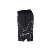 Nike Letter Print Mid-Rise Drawstring Fitted Straight Leg Casual Shorts Men shorts Black BV7737-010