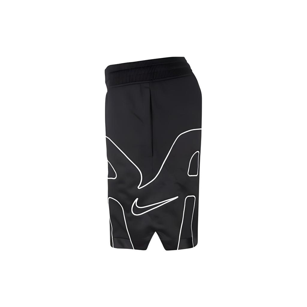 Nike Letter Print Mid-Rise Drawstring Fitted Straight Leg Casual Shorts Men shorts Black BV7737-010