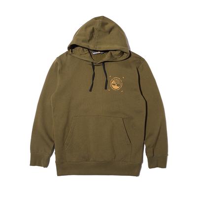 Timberland Classic Fleece Lined Hooded Pullover Sweatshirt Unisex Sweatshirts Military-Green A289S-302