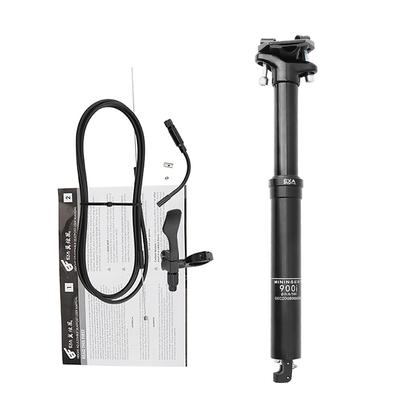 30.9mm/31.6mm Mountain Bike Seatpost with Adjustable Height MTB Cable Controlled Hydraulic Seatpost