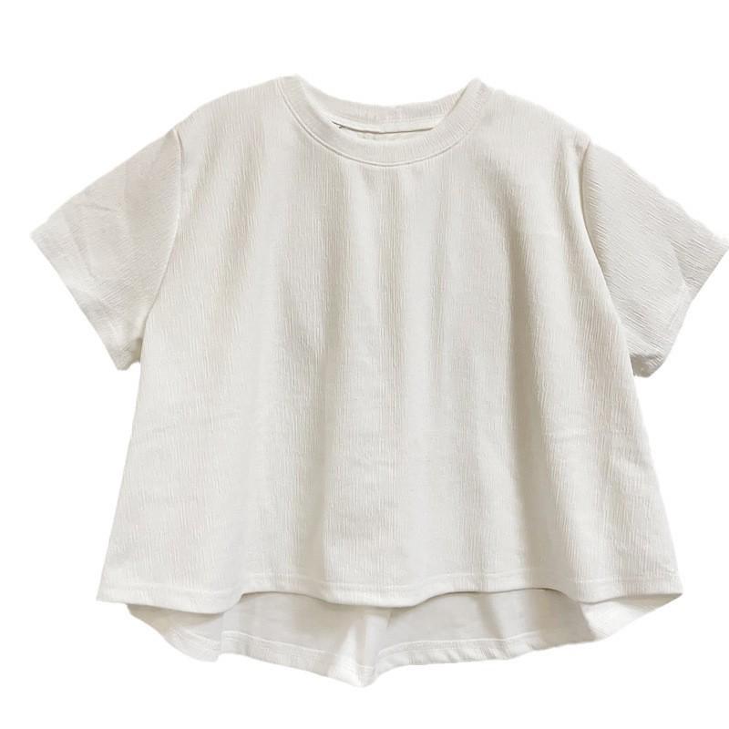 Korean-Style Loose Short-Sleeve Summer T-Shirts for Women