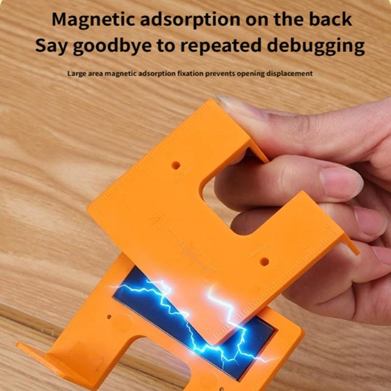Staffe di Fissaggio Magnetiche Universali Porta dell'Armadio Area Magneti Grandi Tenuta Salda Plastica Spessa Affidabilità Installazione