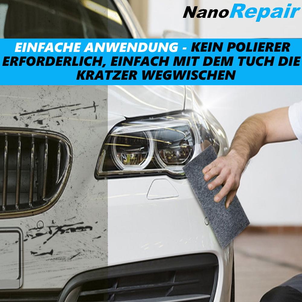 NanoRepair Magisches Polier Tuch Auto Kratzer entfernen Aufbereitung Politur