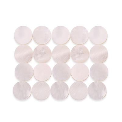 20Pcs Fretboard 6mm Inlay Dots Markers for Guitar Ukulele Bass Mandolin Banjo Decor