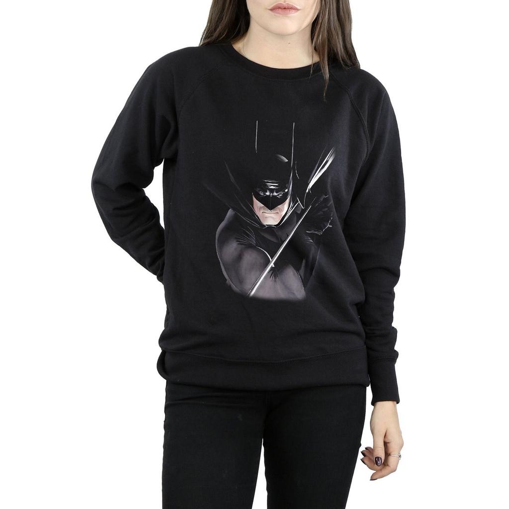 DC Comics Womens/Ladies Batman By Alex Ross Sweatshirt