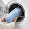 Cylindrical Mesh Bag for Shoes, Thickened Polyester Shoe Wash Bag with Zipper for Home Storage