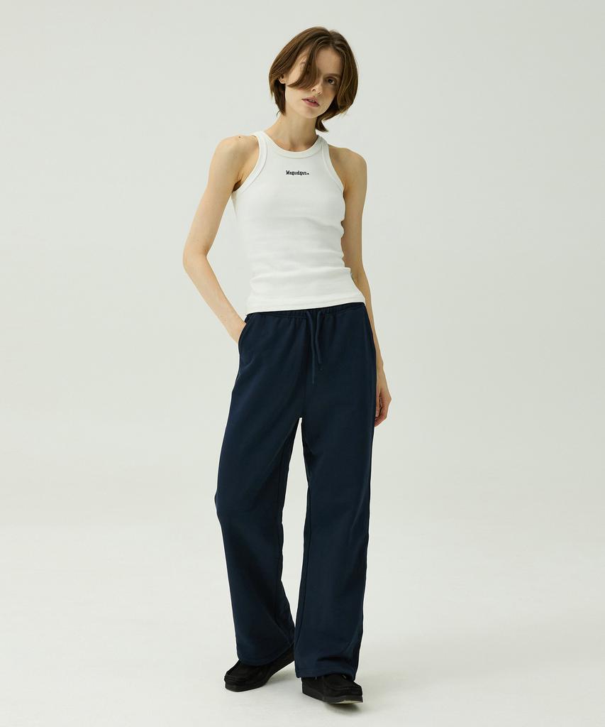 MAGOODGAN Paintro 3208B Brushed Navy Wide Fit Sweatpants