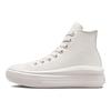 Converse Scarpe Casual Alte in Tela Chuck Taylor All Star Move Edge Glow Sneakers Unisex Bianche A04185C