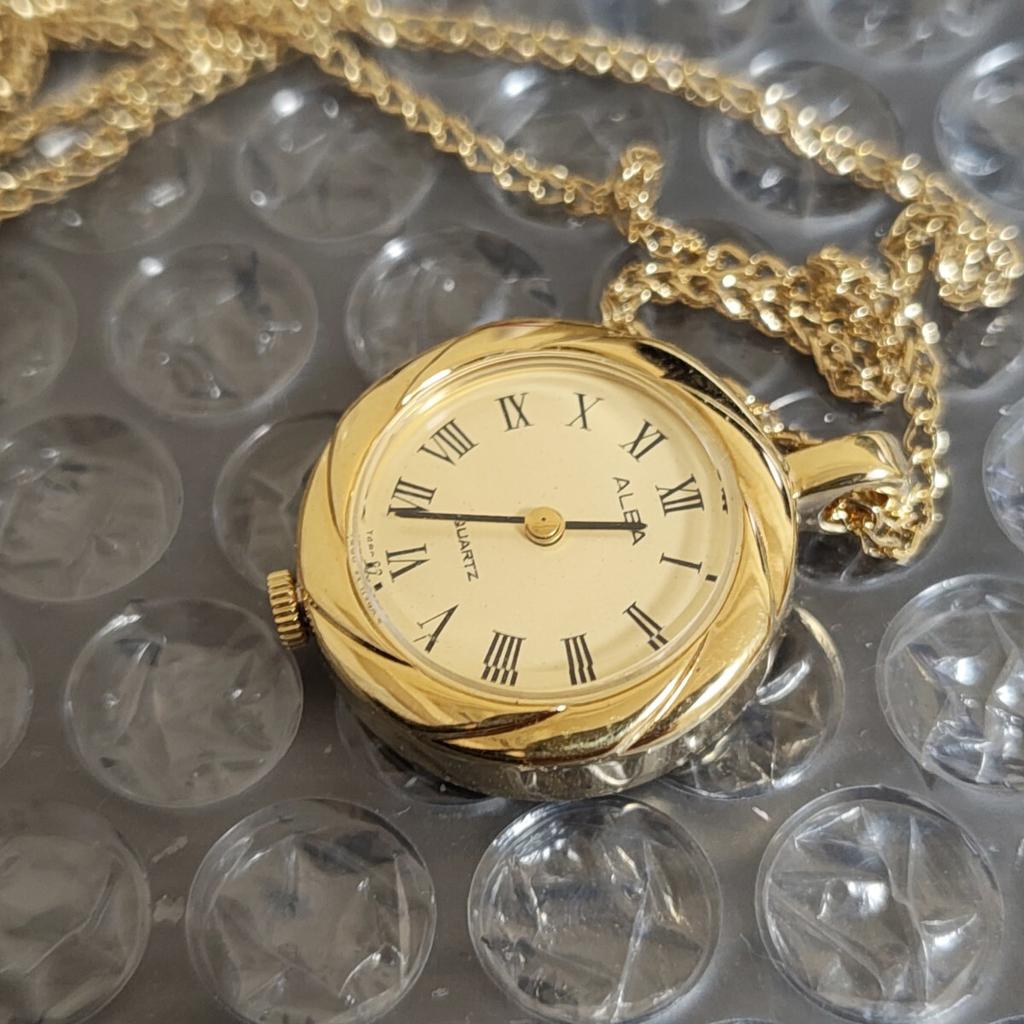 SEIKO ALBA Pocket Watch with Roman Numerals Management K26M [Working Condition] (Watch) Code