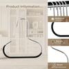 Durable Circle Ring Hat Hanger Versatile Steel Caps Round Hooks 5/10pcs Non-slip Hat Storage Hook Scarf Towel Tie Hanging Rack