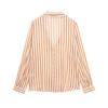 Fashion Style 2024 Spring New Women's Clothing Dignified Sense of Design All-Matching Striped Shirt 9878098 172