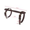 Picnic Blanket Carry Strap Blanket Picnic Blanket Carry Strap Yoga Mat Outdoor Portable Handle Belt for Camping PU Leather