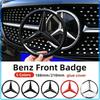 Błyszczący Znak Logo Samochodu Emblemat Odznaka Naklejka na Przednią Kratkę Chłodnicy Akcesoria Do Mercedes-Benz CLA CES CLS SLK GLK CLK SLS CLG GLE GLC GLB GLA GLS SLC