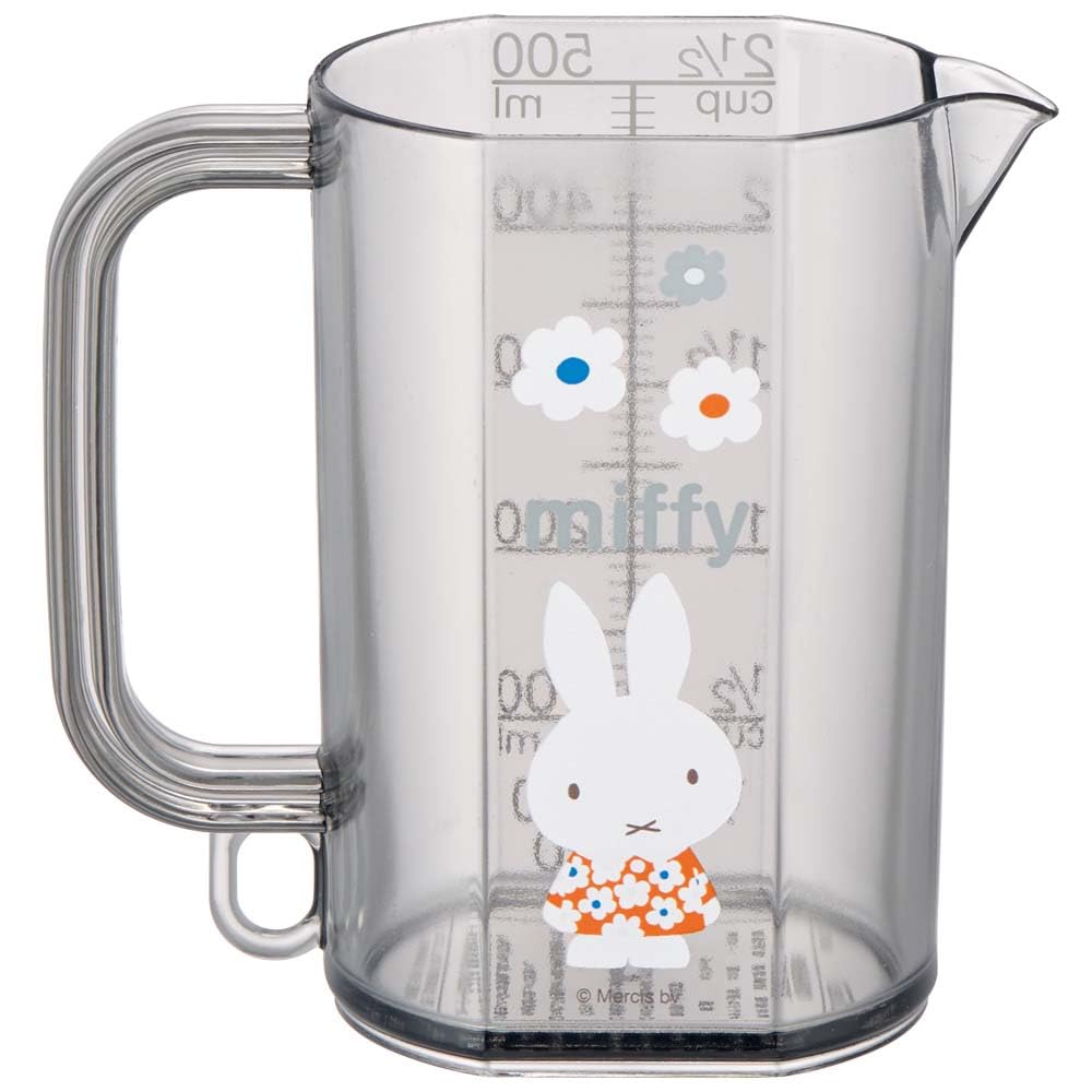 

Skater Measuring Miffy Cup, 500ml, Monotone, MMC1-A