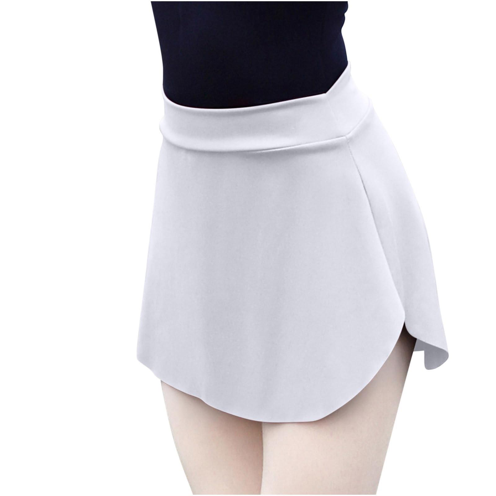 

Женская юбка повседневная с высокой талией сексуальная однотонная юбка сексуальная юбка для йоги XL белый