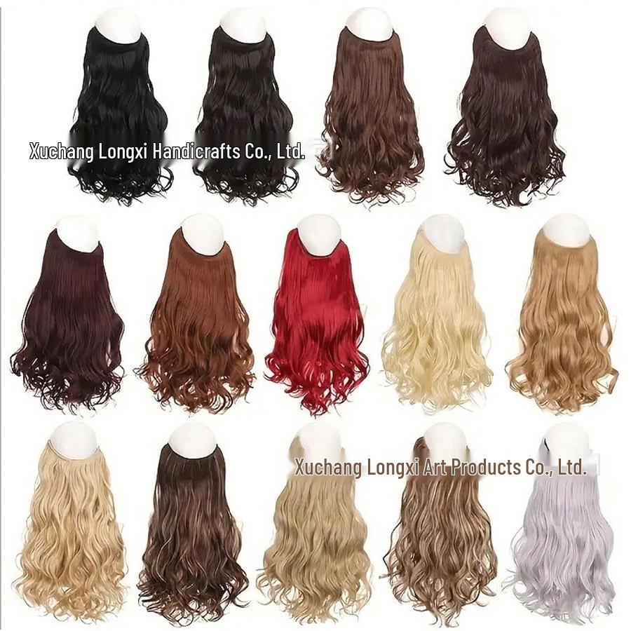 Curly Mermaid Hair Extensions: Long, Big Wave, Water Waves