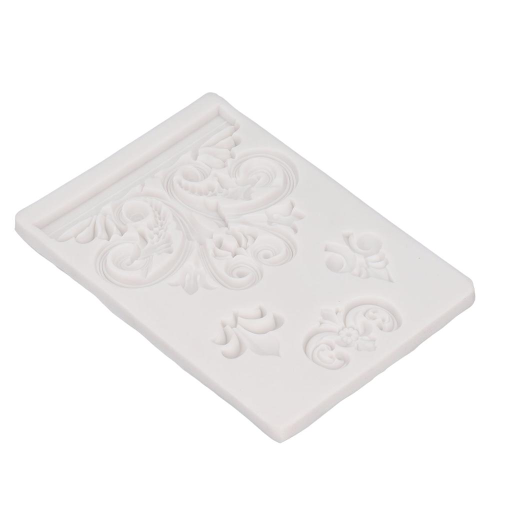 Relief Silicone Moulding Vintage Exquisite Reusable Silicone Moulding for Fondant Cake Decoration