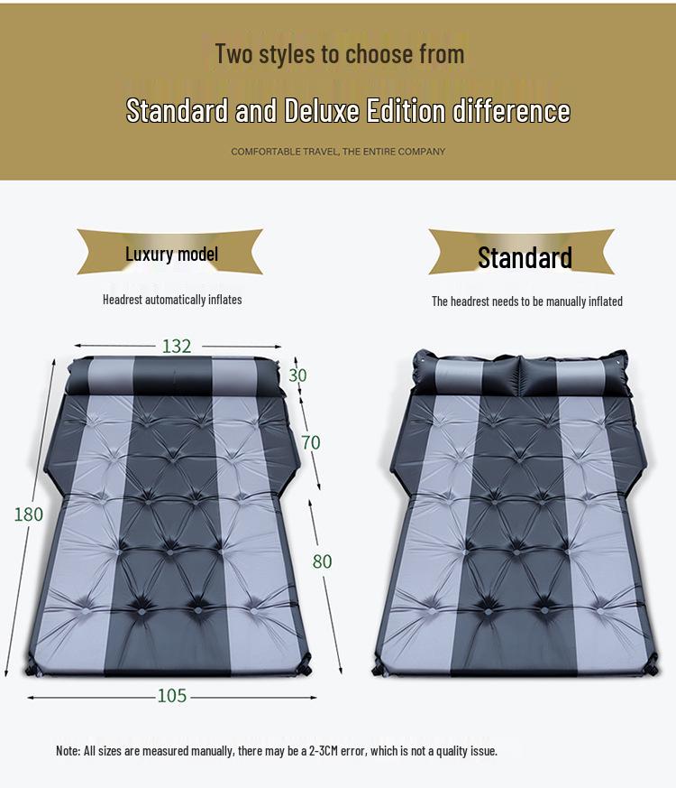 Universal SUV Trunk Mattress: Inflatable Car Travel Bed for Comfortable Sleeping