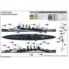 Trumpeter  Trumpeter  1 700 British Navy Heavy Cruiser Hms Kent Plastic Model 06735 Molding Color