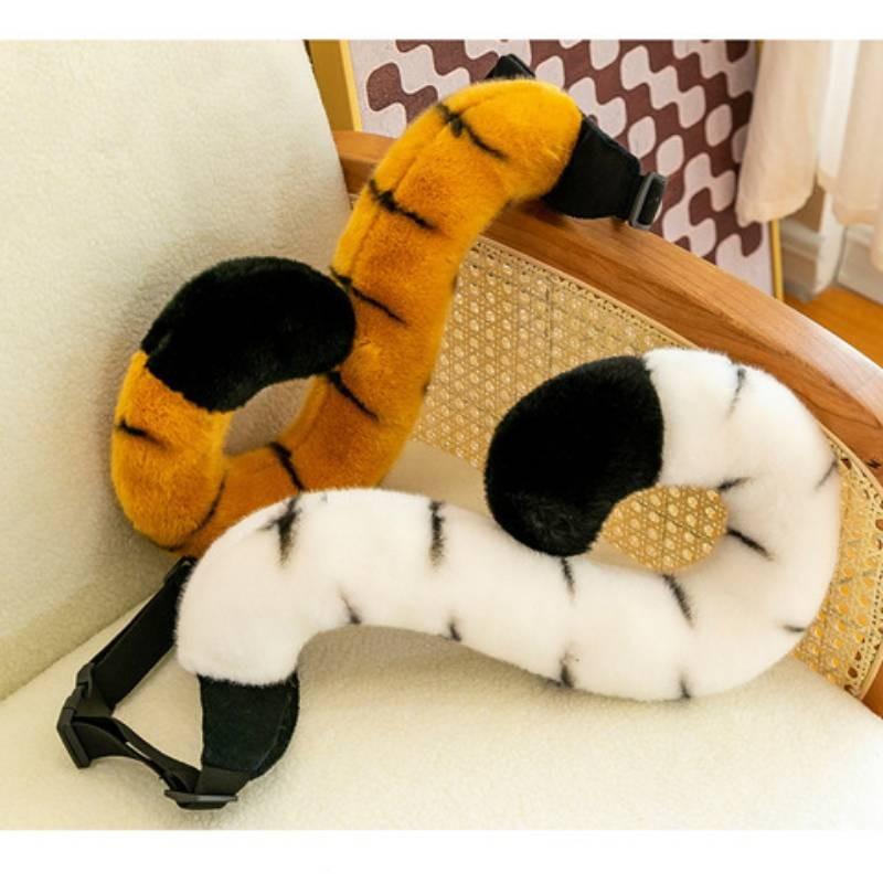 Simulation Cute Modeling Tiger Claw Tail Headband Stage Performance Gift Props