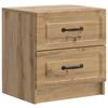 Nightstand Artisan Oak 43 X 34.5 X 44.5 Cm Engineered Wood