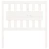 VidaXL Tête de lit Blanc 95,5x4x100 cm Bois massif de pin 818551
