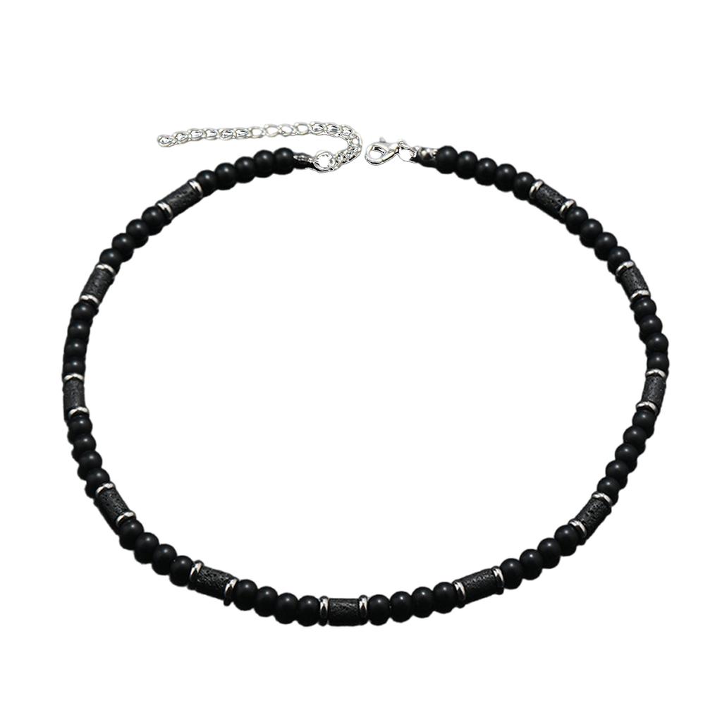 Handgefertigte Perlenkette Verstellbare Kette Natur Tigerauge Steine Kette Geeignet für Liebhaber von künstlerischem Zubehör