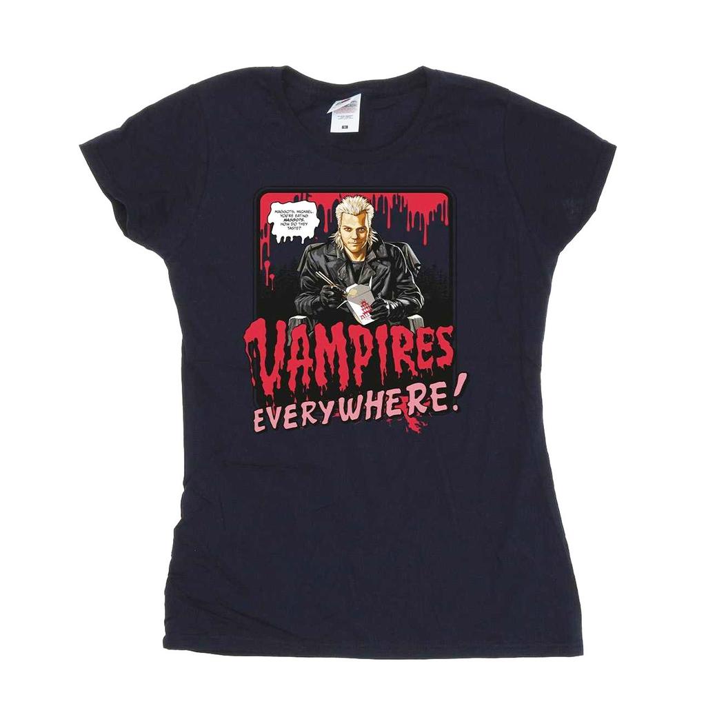 The Lost Boys Womens/Ladies Vampires Everywhere Cotton T-Shirt