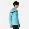 N-XT Volleyball Practice Shirt, Long Sleeve, V2MAB512, Unisex, River Blue x Dress Navy, Size XL