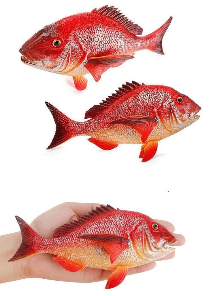 [Nekogamiyama] Sea Bream, Sea Fish, Figure, Model, Miniature, Ornament, Interior Decor, Collectible Model