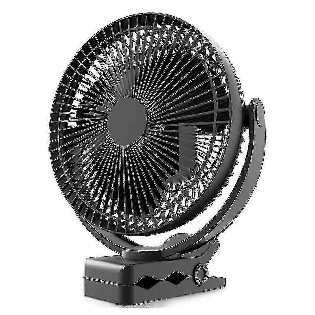 2025 Portable Rechargeable Desk Fan for OPOLAR - 10000mAh USB-Powered Quiet Fan with 360 Adjustable Head, 3 Speeds & Fast Charging