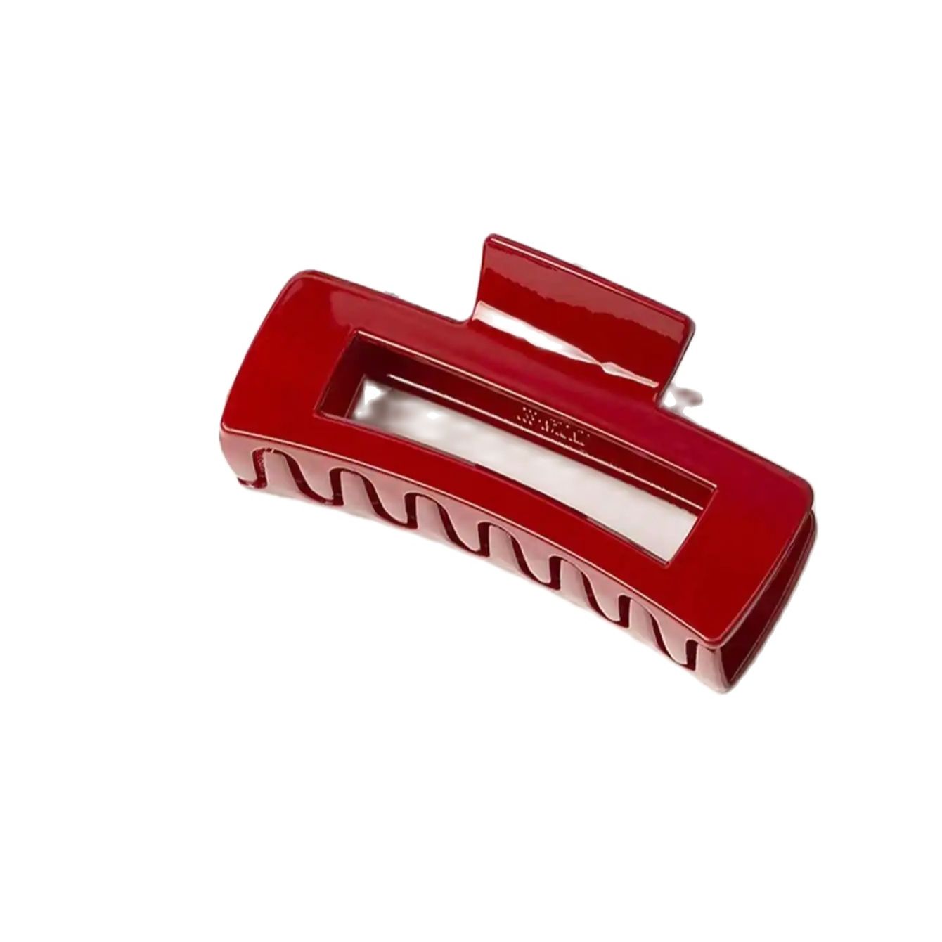 

1 шт. бордовая заколка для волос, заколка-краб, модная заколка на затылок, большая заколка, праздничная заколка для волос, шпилька, аксессуар для волос