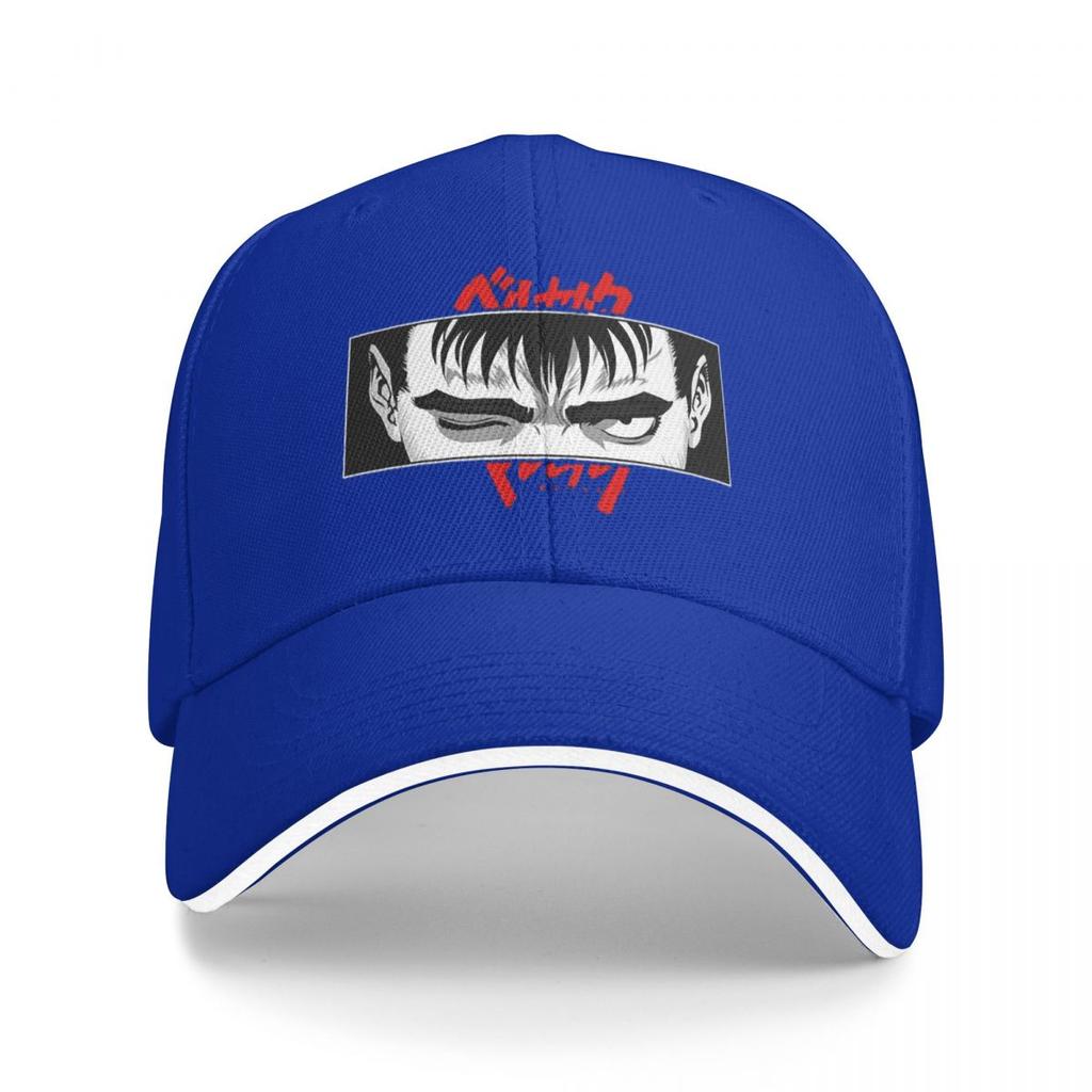 Unisex Czapki z daszkiem Japońskie Anime Berserk Logo Outdoor Streetwear Letnie Sportowe Czapki Baseballowe Hip Hopowa Czapka Casquette Czapki