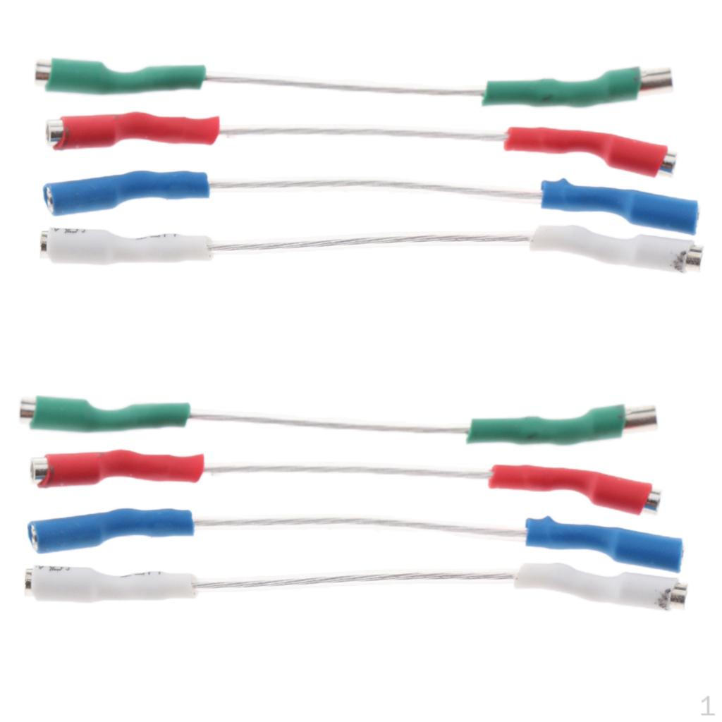 

8 штук проводов для шелла фонокартриджа