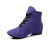 New High Gang Canvas Jazz Shoes Women Maodi Ballet Dance Shoe Sneakers Latin Tango Dancing Ladies Girls Pointe Shoes for Ballet