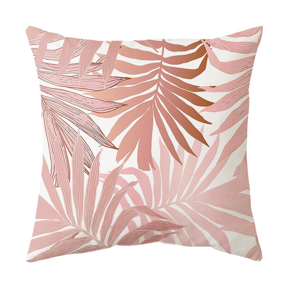 New Pink Pillow Feather Pillow Cover Home Sofa Bed Head Pillow Cover Cushion Cushion Cover