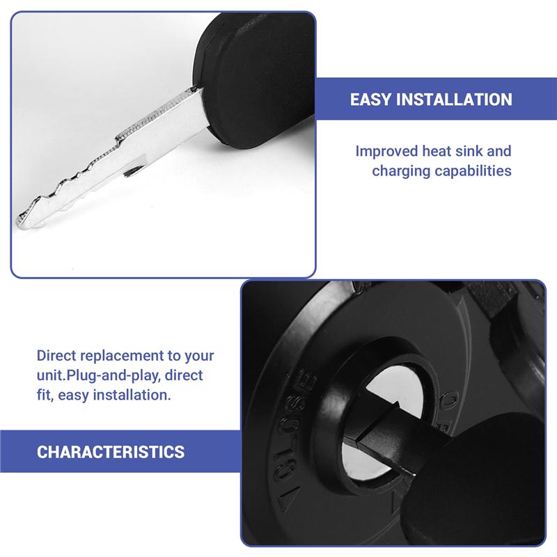 ABLZ-Car Fuel Cap With Key For ISUZU ELF NPR NQR 4HK1 8-98146010-0 8-98088982-0