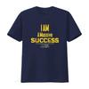 Mens Motivational I Am Quote Design For Business Success Raglan Baseball T Shirt White vintage Washed homme designer clothes