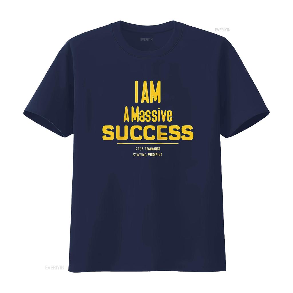 Mens Motivational I Am Quote Design For Business Success Raglan Baseball T Shirt White vintage Washed homme designer clothes