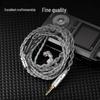 QKZ T7 3.5mm 2PIN Earphone Cable, 336-Core Silver-Plated Upgrade