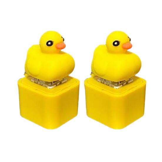 1/2 Pcs Seagull Mine Button Keychain Rechargeable Fidget Clicker with Real Sound