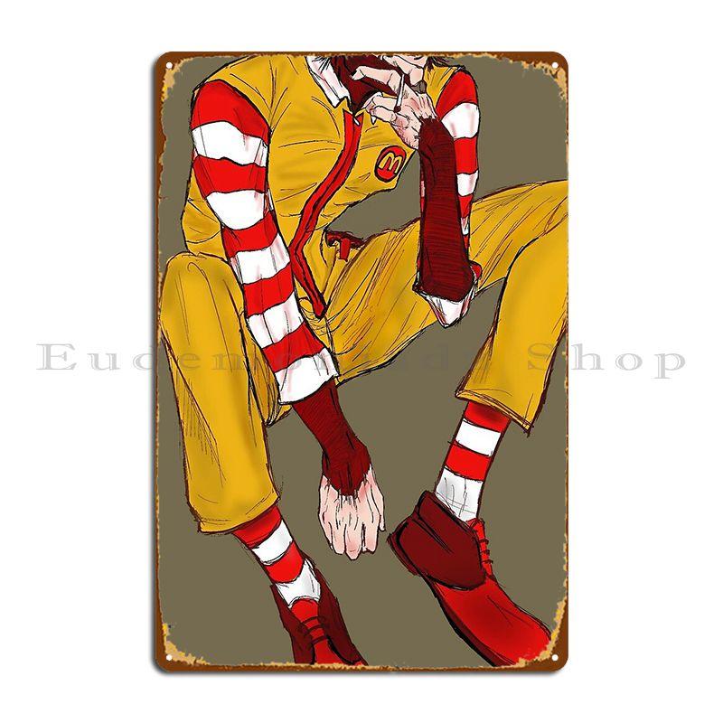 

Mcdonald S Dabi Metal Plaque Kitchen Pub Plates Personalized Wall Cave Retro Tin Sign Poster 20x30cm