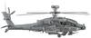 Hasegawa Scale US Army Apache Longbow Plastic Model Kit PT23 1/48 AH-64D